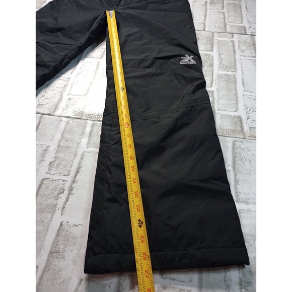 ZEROXPOSUR WOMEN'S PLUSH FLEECE LINED BLACK SNOW PANTS SIZE Large 14 - Picture 2 of 9